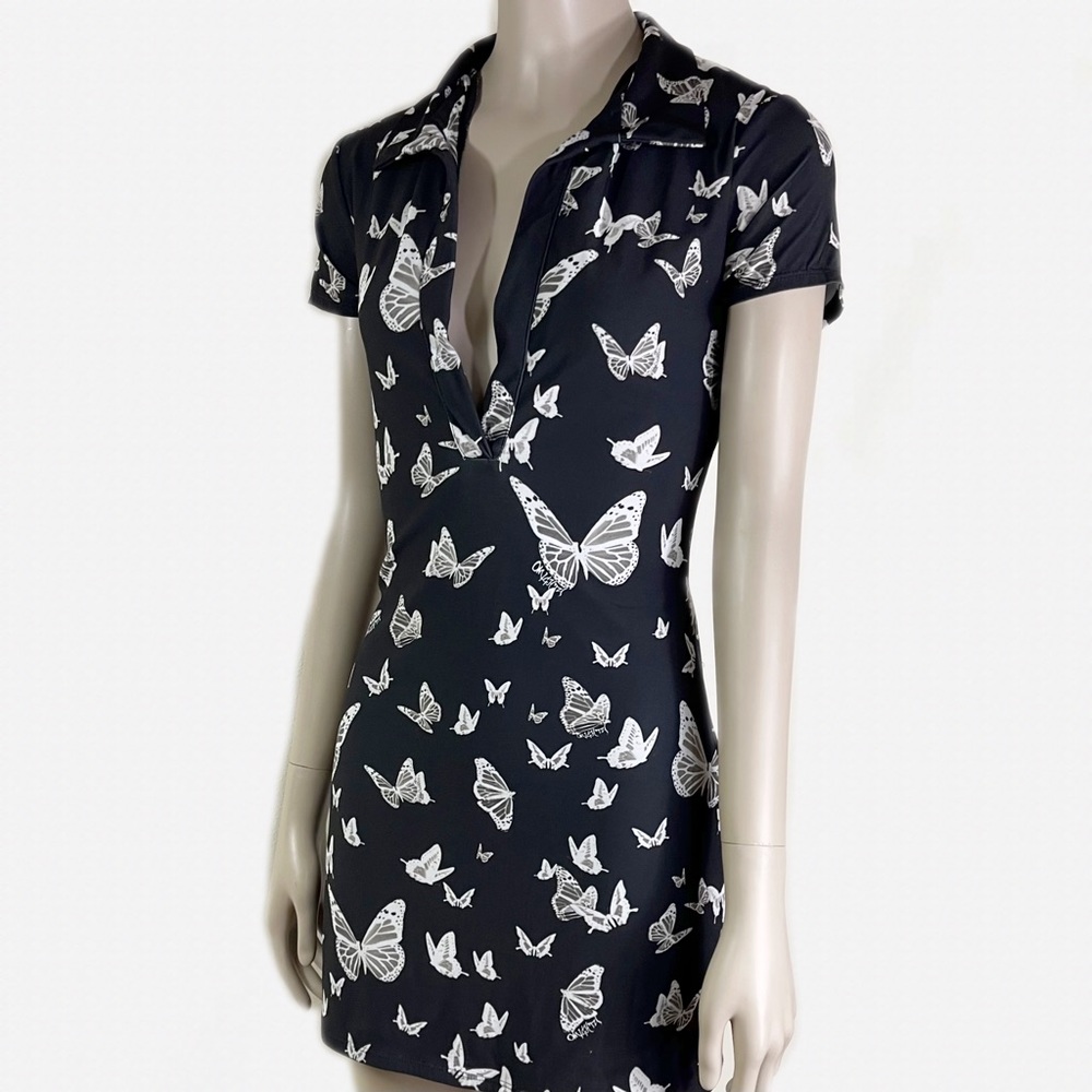 O-Mighty Butterfly Mini Dress - Picture 1 of 7